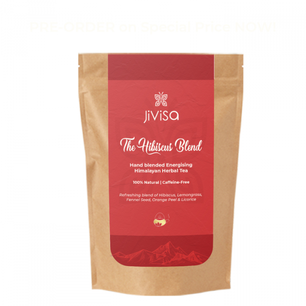 The Hibiscus Blend - Energising Herbal Tea (Tisane)