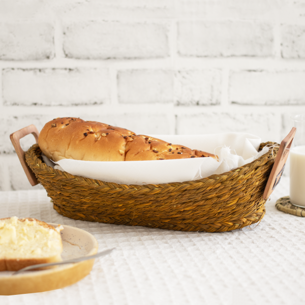 Sabai Grass Bread Basket (Single Color)